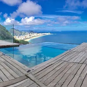 Casa De Vidro C Vista Mais Bonita Do Rj E Piscina *