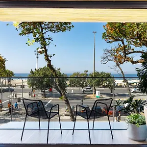 Apartamento Unhotel - Luxuosos Na Atlantica A Beira-mar, Copacabana Río de Janeiro
