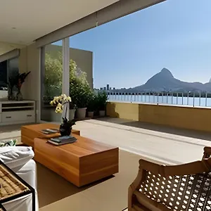 Cobertura Linear Lagoa Rodrigo De Freitas Vista Espetacular Rio de Janeiro